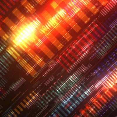 Abstract Generative 90s Glowing Dash Patterns | GIF Loop by Xponentialdesign [OC]