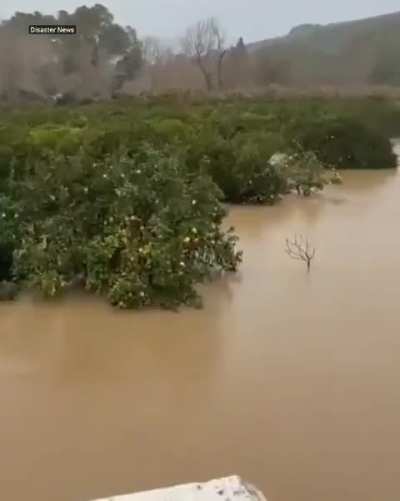 5 Feb 2026 - Flooding reported after heavy rain affected local areas - San Martin del Tesorillo Cadiz Spain