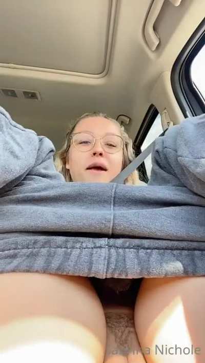 PUBLIC FLASH<wbr>ING👉🤌 IN CAR🚨[<wbr>F](l1<wbr>nk in comm3nt)