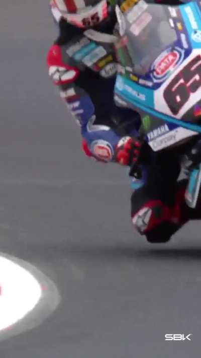 Lucky escape for Jonathan Rea in FP1 at turn 8