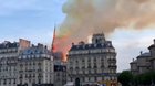 Norte-Dame Cathedral spire falls (Paris - France)