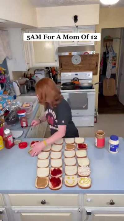 Daily morning routine mom of 12 (4 biological - 8 adopted)