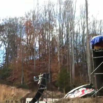 Insane Motorbike Stunt By Travis Pastrana