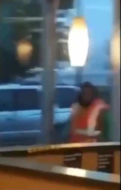 Angry man in vest creates quite the McScene