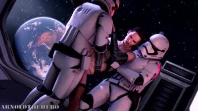 Rey gangbang (Arno<wbr>ldthe<wbr>hero) [Star Wars]