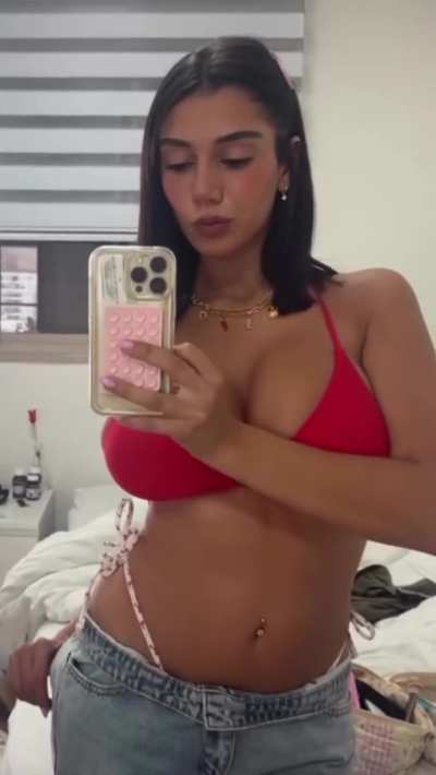 Tits in sexy bra