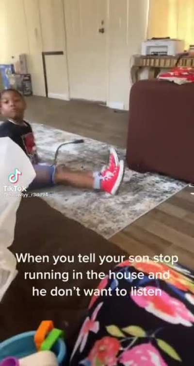 tripped his lil ahh 💀💀