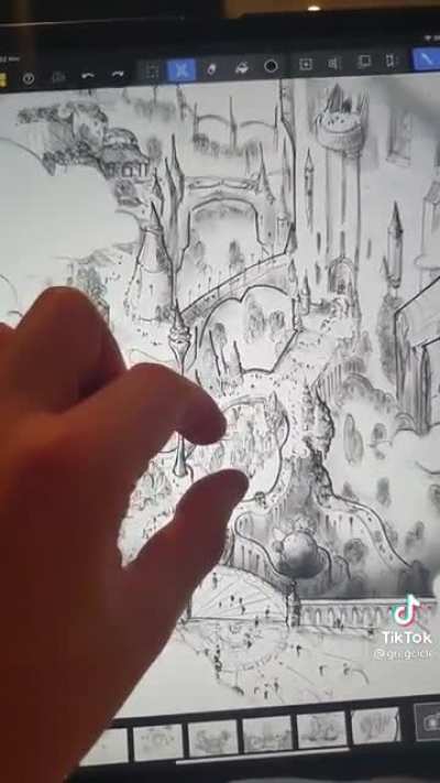 Artist Greg Edwards creates incredible layered drawings