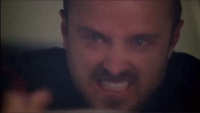 (6x06 promo) Saul aggressively tapping the steering wheel out of frustration before Jesse did