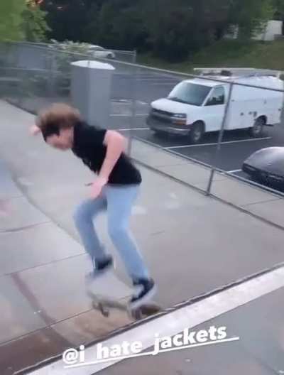 Pogo drop in; my most creative trick!