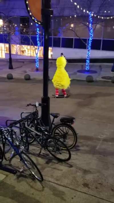 See the strangest stuff delivering downtown.