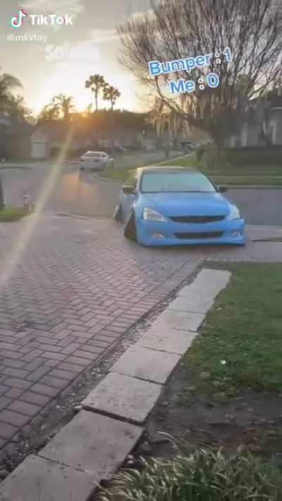 Beached Honda