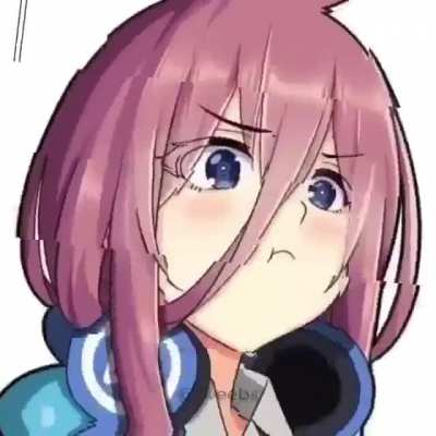 Pouting anime girls