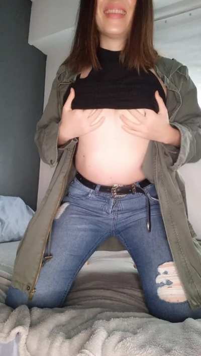 can I surprise you with titty drops while you’re at work?