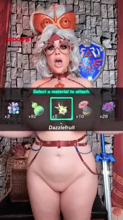 Link uses his tools to turn Purah (me) into a cock guzzeling cum slut! 🤤