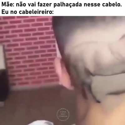 Cabelo do adm nesse exato momento