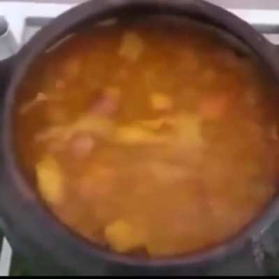 Just some stew.