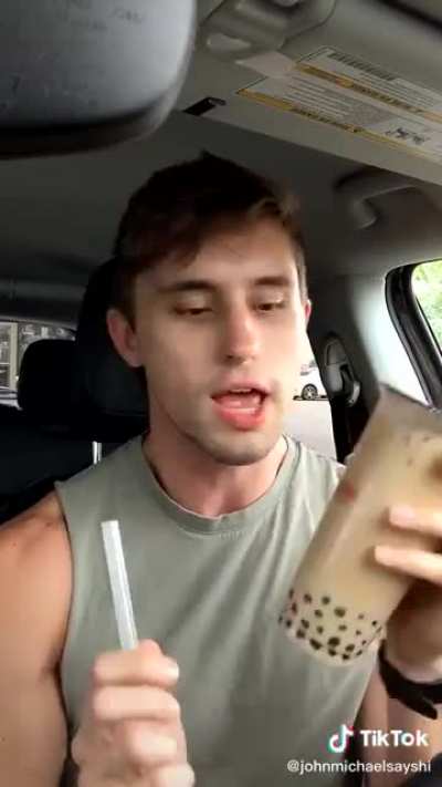 Gotta love some boba milk tea