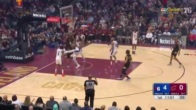 [Highlight] Embiid deletes Okoro’s attempt