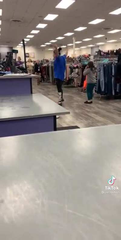 All this because the cashier couldn’t accept her expired coupon…