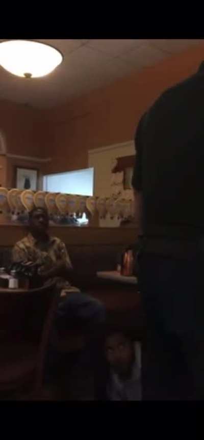 The way this cop walks in…… link to full video in comments