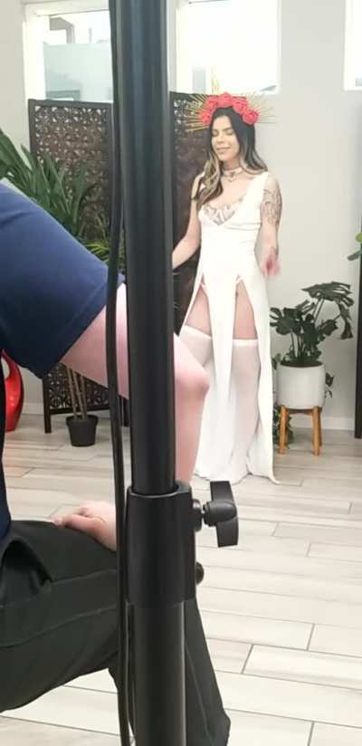 Marley Madden having fun on set for willt<wbr>ilexx<wbr>x.com
