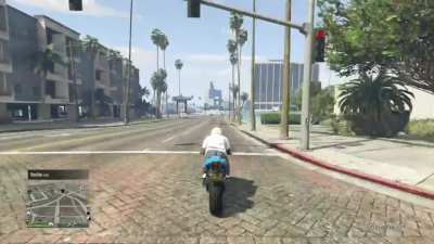 “Stunt jump failed”