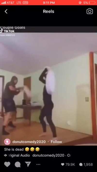 Finish her