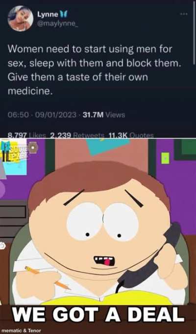 A deal is a deal