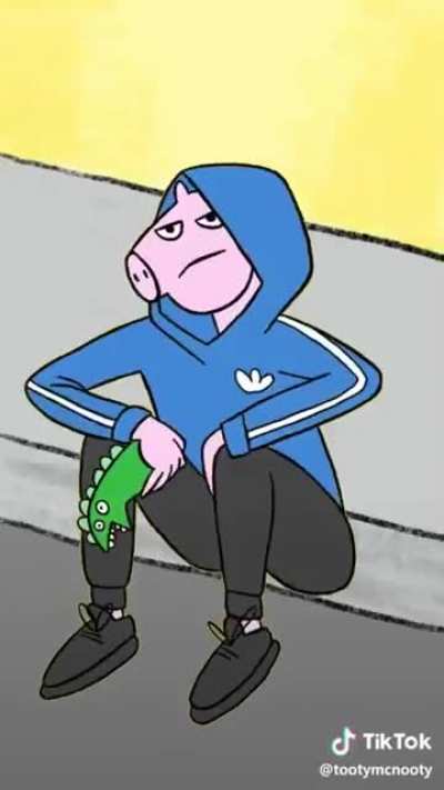 Peppa pig but very British
