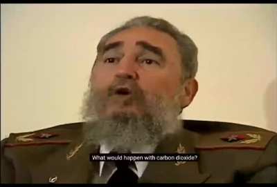 Castro on the crises of Capitalism.