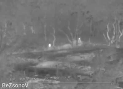 RU POV: Russian sniper taking out UA soldier