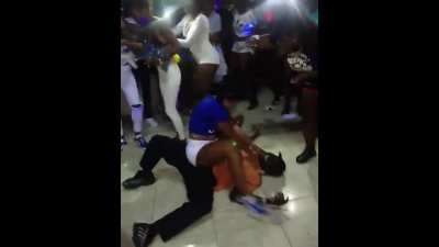 When trying to dance with a bad girl goes wrong