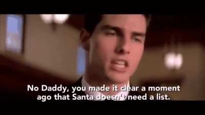 The conversation my son and I will have on Christmas Eve.