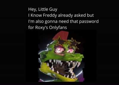 Freddy’s not the only one down bad (meme)