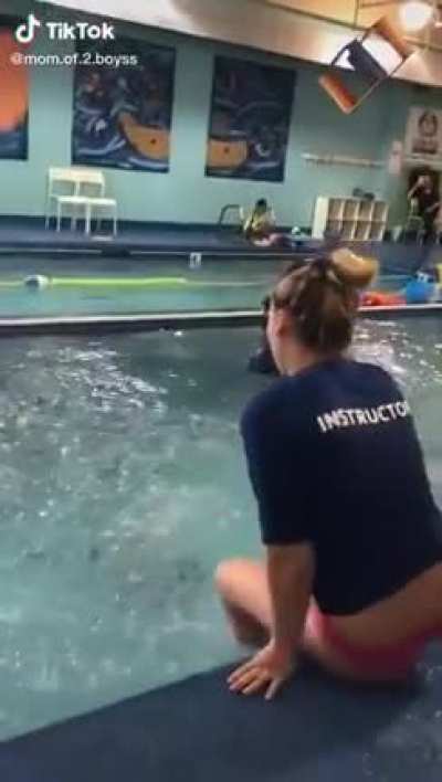 Thrown in at the deep end!