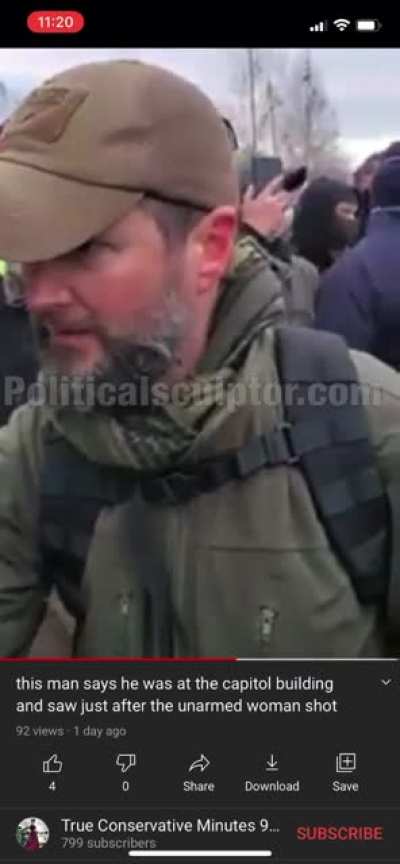 Crew of militia idiots confess they stormed the Capitol and were 8ft from woman getting shot