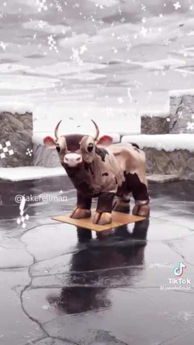 Aren’t Minecraft cows cute 🥰
