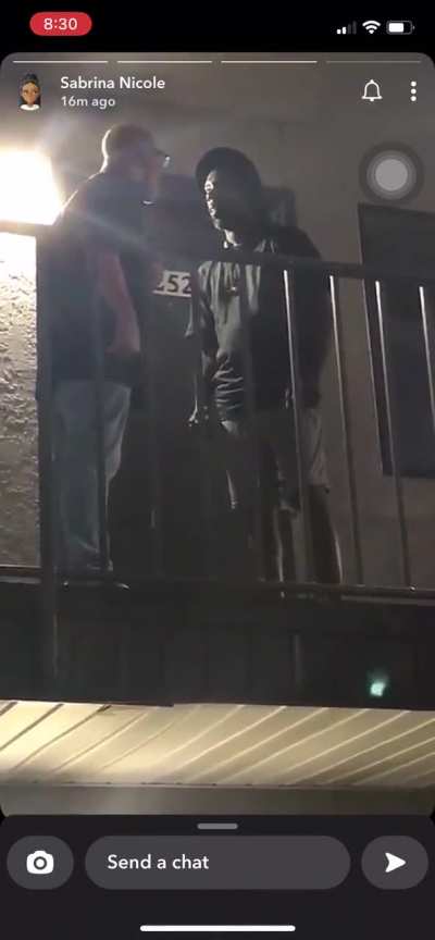 Racist guy gets knocked out HARD