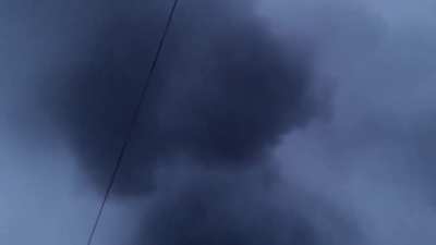 Old man yells at clouds mixed with toxic vinyl chloride vapor from the train derailment disaster in Ohio
