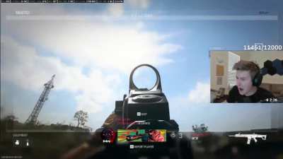 Typical streamer calling hacks before seeing the kill cam… /s