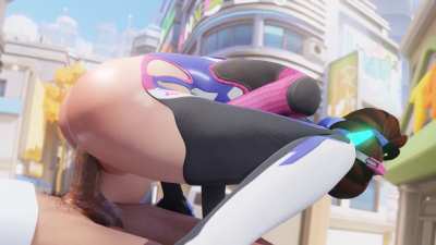Public 3d sex ride [D.va<wbr>,Over<wbr>watch<wbr>] (bewyx)
