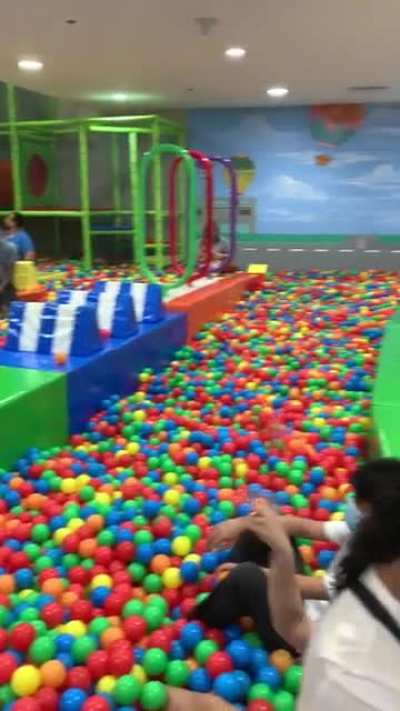 Where older siblings go to hide (wait for the last 2 seconds)