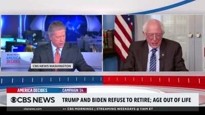 Donald Trump and Joe Biden have died of old age