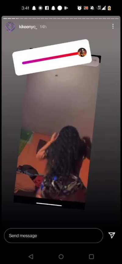 Keke twerking