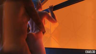 Jett gets Creampied (Exael) [Valorant]