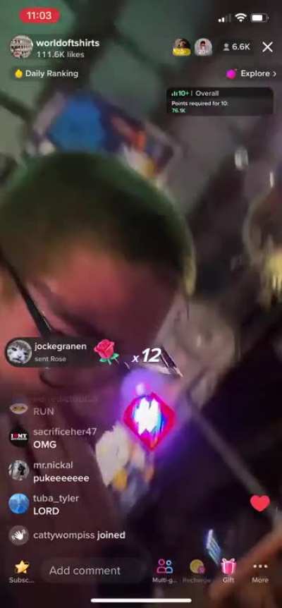 DAMN there goes the wholesome shit