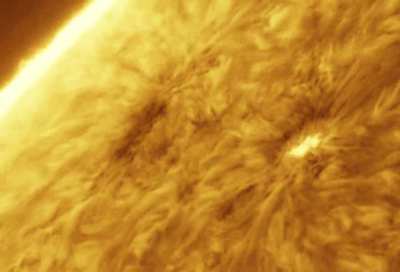 Sun activity AR 2783