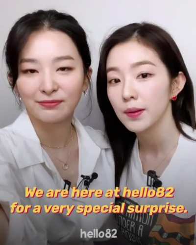 200709 Hello82 Instagram Update with IRENE & SEULGI