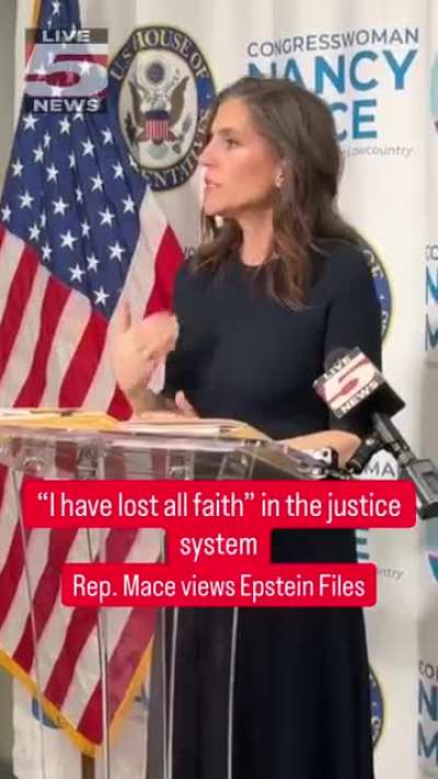 Nancy Mace's warning to the Monsters in the Trumpstein files- they 